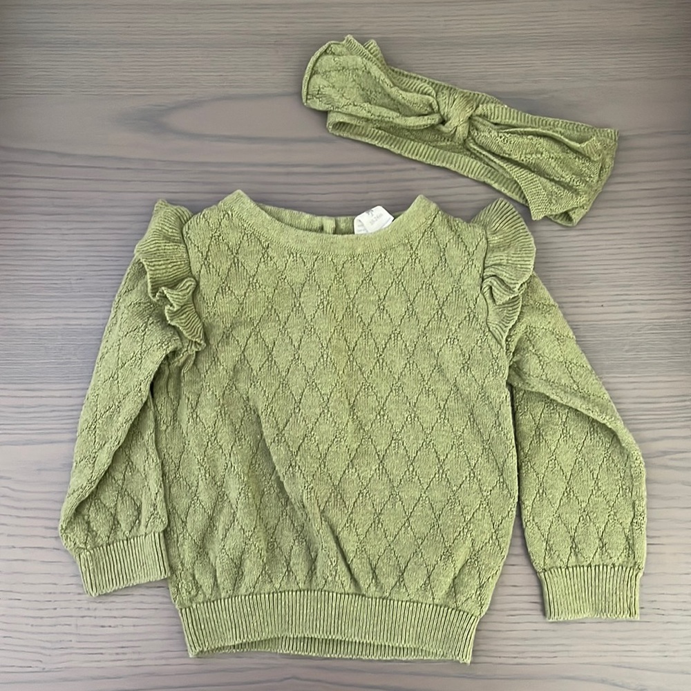 Kate Quinn Sweater & headband bundle